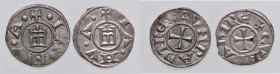 WAHRZECCHE ITALIANE - GENOVA - Repubblica (1139-1339) - Denaro CNI 1/69; MIR 16 (MI g. 0,82) Lotto di 2 monete (gr. 0,72)
Lotto di 2 monete (gr. 0,72...