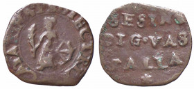 WAHRZECCHE ITALIANE - GUASTALLA - Ferrante III Gonzaga (1632-1678) - Sesino CNI 48/56; MIR 424 (MI g. 0,75)
 

qBB