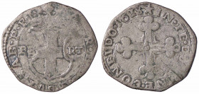 WAHRSAVOIA - Carlo Emanuele I (1580-1630) - 4 Grossi 1618 MIR 655b RR (MI g. 2,5)
 

qBB/BB