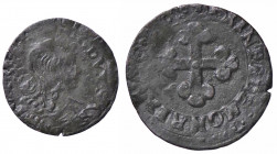 WAHRSAVOIA - Carlo Emanuele II, secondo periodo (1648-1675) - Mezzo soldo MIR 827 R MI II tipo
 II tipo - 

qBB