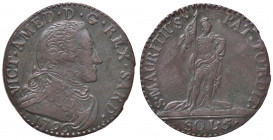 WAHRSAVOIA - Vittorio Amedeo III (1773-1796) - 5 Soldi 1796 Mont. 392 CU
 

qBB/BB