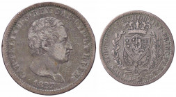 WAHRSAVOIA - Carlo Felice (1821-1831) - 2 Lire 1827 T Pag. 88; Mont. 79 R AG
 

meglio di MB