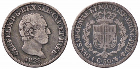 WAHRSAVOIA - Carlo Felice (1821-1831) - 50 Centesimi 1828 T (L) Pag. 117; Mont. 115 AG
 

meglio di MB