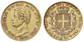 WAHRSAVOIA - Carlo Alberto (1831-1849) - 20 Lire 1838 T Pag. 187; Mont. 57 RR AU
 

qBB/BB