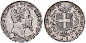WAHRSAVOIA - Vittorio Emanuele II (1849-1861) - Lira 1860 M Pag. 416; Mont. 90 AG
 

MB-BB