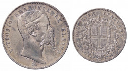 WAHRSAVOIA - Vittorio Emanuele II Re eletto (1859-1861) - 2 Lire 1860 F Pag. 436; Mont. 112 R AG
 

BB/BB+