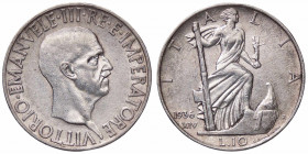 WAHRSAVOIA - Vittorio Emanuele III (1900-1943) - 10 Lire 1936 XIV Impero Pag. 700; Mont. 101 AG
 

qSPL/SPL