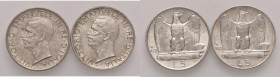 WAHRSAVOIA - Vittorio Emanuele III (1900-1943) - 5 Lire 1927 * e 1929* Aquiletta AG Lotto di 2 monete
Lotto di 2 monete

qFDC