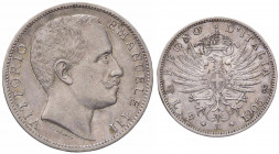 WAHRSAVOIA - Vittorio Emanuele III (1900-1943) - 2 Lire 1905 Aquila Pag. 729; Mont. 144 AG Segnetti
 Segnetti

BB/BB+