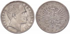 WAHRSAVOIA - Vittorio Emanuele III (1900-1943) - 2 Lire 1907 Aquila Pag. 731; Mont. 146 AG
 

qBB