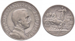 WAHRSAVOIA - Vittorio Emanuele III (1900-1943) - 2 Lire 1908 Quadriga lenta Pag. 732; Mont. 147 AG
 

BB