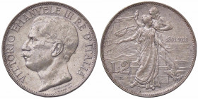 WAHRSAVOIA - Vittorio Emanuele III (1900-1943) - 2 Lire 1911 Cinquantenario Pag. 736; Mont. 152 AG
 

BB+/qSPL
