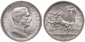 WAHRSAVOIA - Vittorio Emanuele III (1900-1943) - 2 Lire 1914 Quadriga briosa Pag. 737; Mont. 154 AG
 

qFDC