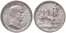 WAHRSAVOIA - Vittorio Emanuele III (1900-1943) - 2 Lire 1917 Quadriga briosa Pag. 740; Mont. 157 R AG
 

SPL+