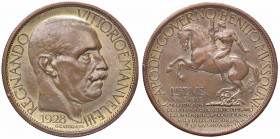 WAHRSAVOIA - Vittorio Emanuele III (1900-1943) - 2 Lire 1928 Fiera di Milano Pag. manca; Mont. 9 Cu Segnetto al ciglio
 Segnetto al ciglio

BB+