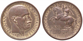 WAHRSAVOIA - Vittorio Emanuele III (1900-1943) - 2 Lire 1928 Fiera di Milano Pag. manca; Mont. 9 Cu
 

qBB/BB