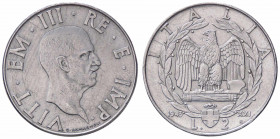 WAHRSAVOIA - Vittorio Emanuele III (1900-1943) - 2 Lire 1943 XXI Impero Pag. 762; Mont. 187 R Ac Segni al D/
 Segni al D/

SPL/SPL+