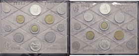 WAHRREPUBBLICA ITALIANA - Repubblica Italiana (monetazione in lire) (1946-2001) - Serie zecca 1988 Mont. 25 R In confezione - 11 valori
In confezione...