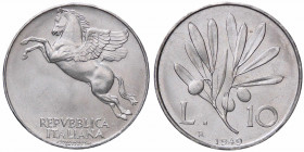WAHRREPUBBLICA ITALIANA - Repubblica Italiana (monetazione in lire) (1946-2001) - 10 Lire 1949 Mont. 7 IT
 

FDC
