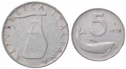 WAHRREPUBBLICA ITALIANA - Repubblica Italiana (monetazione in lire) (1946-2001) - 5 Lire 1956 Mont. 8 RR IT
 

bel BB