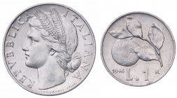 WAHRREPUBBLICA ITALIANA - Repubblica Italiana (monetazione in lire) (1946-2001) - Lira 1946 Mont. 3 R IT
 

qFDC