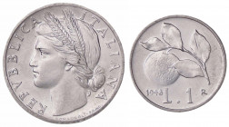 WAHRREPUBBLICA ITALIANA - Repubblica Italiana (monetazione in lire) (1946-2001) - Lira 1948 Mont. 5 IT
 

FDC