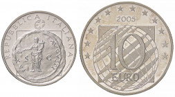 WAHRREPUBBLICA ITALIANA - Repubblica Italiana (monetazione in euro) (2002) - 10 Euro 2005 - Europa AG In confezione
 In confezione - 

FS