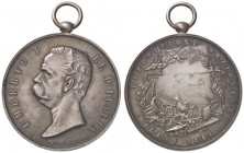 WAHRMEDAGLIE - SAVOIA - Umberto I (1878-1900) - Medaglia 1881 - Esposizione Nazionale di Milano AG Opus: Broggi Ø 52
 

SPL