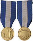 WAHRMEDAGLIE - SAVOIA - Vittorio Emanuele III (1900-1943) - Medaglia Medaglia d'onore per lunga navigazione MD Ø 33
 

qFDC