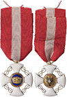 WAHRMEDAGLIE - SAVOIA - Vittorio Emanuele III (1900-1943) - Croce Ordine della corona d'Italia Cartone 46 MD Ø 35Da cavaliere
 Da cavaliere - 

Ott...