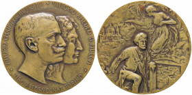 WAHRMEDAGLIE - SAVOIA - Vittorio Emanuele III (1900-1943) - Medaglia 1906 - Tiro a segno nazionale Torino AE Ø 54
 

SPL