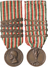WAHRMEDAGLIE - SAVOIA - Vittorio Emanuele III (1900-1943) - Medaglia 1915-1918 - Guerra per l'Unità d'Italia AE Opus: Canevari Ø 32
 

BB+