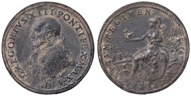 WAHRMEDAGLIE - PAPALI - Gregorio XIII (1572-1585) - Medaglia PE Ø 34 Sedimenti
 Sedimenti

qBB