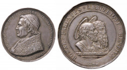 WAHRMEDAGLIE - PAPALI - Pio IX (1846-1866) - Medaglia 1846 AE Opus: Cerbara Ø 44 Colpetti diffusi
 Colpetti diffusi

BB+