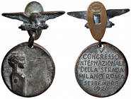 WAHRMEDAGLIE - FASCISTE - Medaglia 1916 - V congresso strada Milano-Roma AE Ø 25
 

qSPL