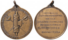 WAHRMEDAGLIE - FASCISTE - Medaglia 1924 - Cremona, schermitori fascisti AE Ø 38
 

SPL