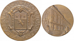 WAHRMEDAGLIE - FASCISTE - Medaglia 1933 A. XI - Torino, cassa di risparmio AE Ø 60
 

bello SPL
