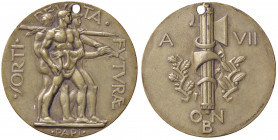 WAHRMEDAGLIE - FASCISTE - Medaglia A. VII - ONB AE Ø 39 Foro
 Foro

BB+