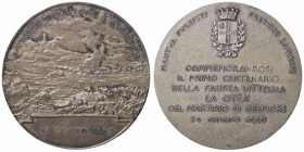 WAHRMEDAGLIE - REPUBBLICA - Medaglia 1959 - Centenario della battaglia di Solferino e San Martino AG Opus: Johnson Ø 60 Colpetto - In scatola
 Colpet...