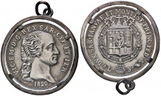 WAHRMEDAGLIE - VARIE - Medaglia MB Ø 43 Con riproduzione 5 lire 1820
Con riproduzione 5 lire 1820

BB
