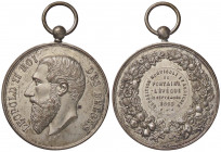 WAHRMEDAGLIE ESTERE - BELGIO - Leopoldo II (1865-1909) - Medaglia 1895 - Esposizione agricola MB Ø 51
 

SPL+