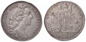 WAHRMEDAGLIE ESTERE - FRANCIA - Luigi XV (1715-1774) - Gettone 1741 AG Ø 28
 

BB+