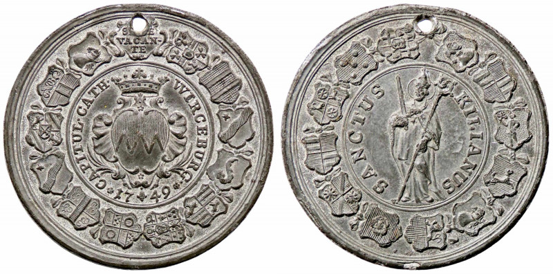 WAHRMEDAGLIE ESTERE - GERMANIA - WURZBURG - Anselm Franz (1746-1749) - Medaglia ...