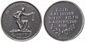 WAHRMEDAGLIE ESTERE - GERMANIA - Impero (1871-1918) - Medaglia 1916 AE Ø 41
 

BB+