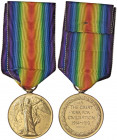 WAHRMEDAGLIE ESTERE - U.S.A. - Medaglia 1914-1919 - Interalleata per la vittoria della I guerra mondiale MD Ø 36
 

bello SPL