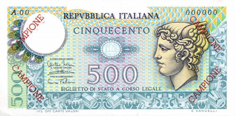 WAHRCARTAMONETA - BIGLIETTI DI STATO - Repubblica Italiana (monetazione in lire)...