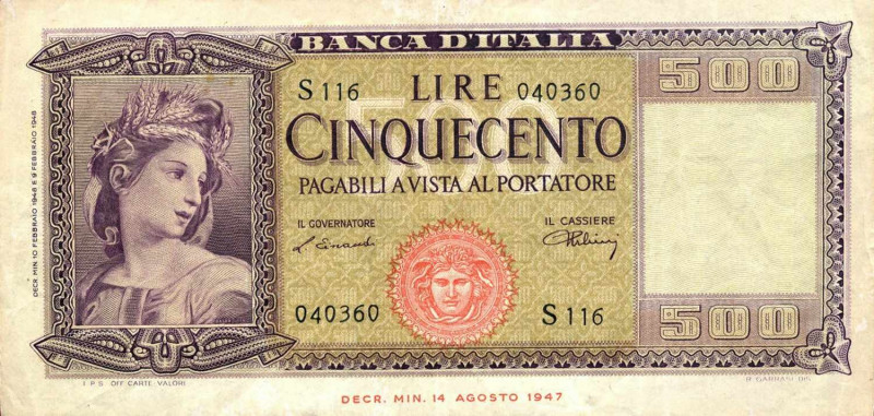 WAHRCARTAMONETA - BANCA d'ITALIA - Repubblica Italiana (monetazione in lire) (19...