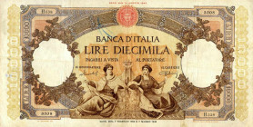 WAHRCARTAMONETA - BANCA d'ITALIA - Repubblica Italiana (monetazione in lire) (1946-2001) - 10.000 Lire - Rep. Marinare 07/02/1953 Alfa 830; Lireuro 73...