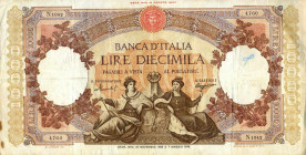 WAHRCARTAMONETA - BANCA d'ITALIA - Repubblica Italiana (monetazione in lire) (1946-2001) - 10.000 Lire - Rep. Marinare 21/11/1955 Alfa 834; Lireuro 73...