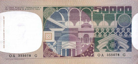 WAHRCARTAMONETA - BANCA d'ITALIA - Repubblica Italiana (monetazione in lire) (1946-2001) - 50.000 Lire - Volto di donna 20/06/1977 Alfa 895; Lireuro 7...